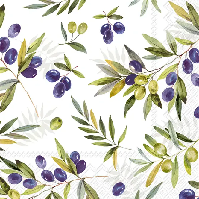 Hovedbilde Ihr servietter Olive Branches